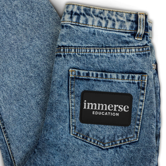 Embroidered Immerse 2023 Patch