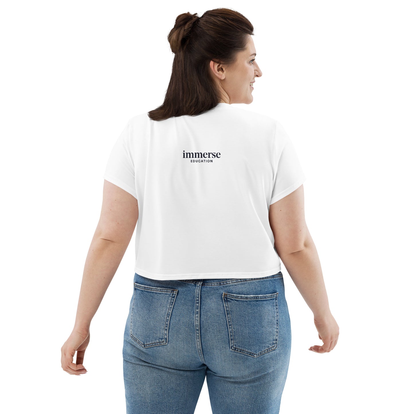Immerse Crop Leavers Tee - London 2023