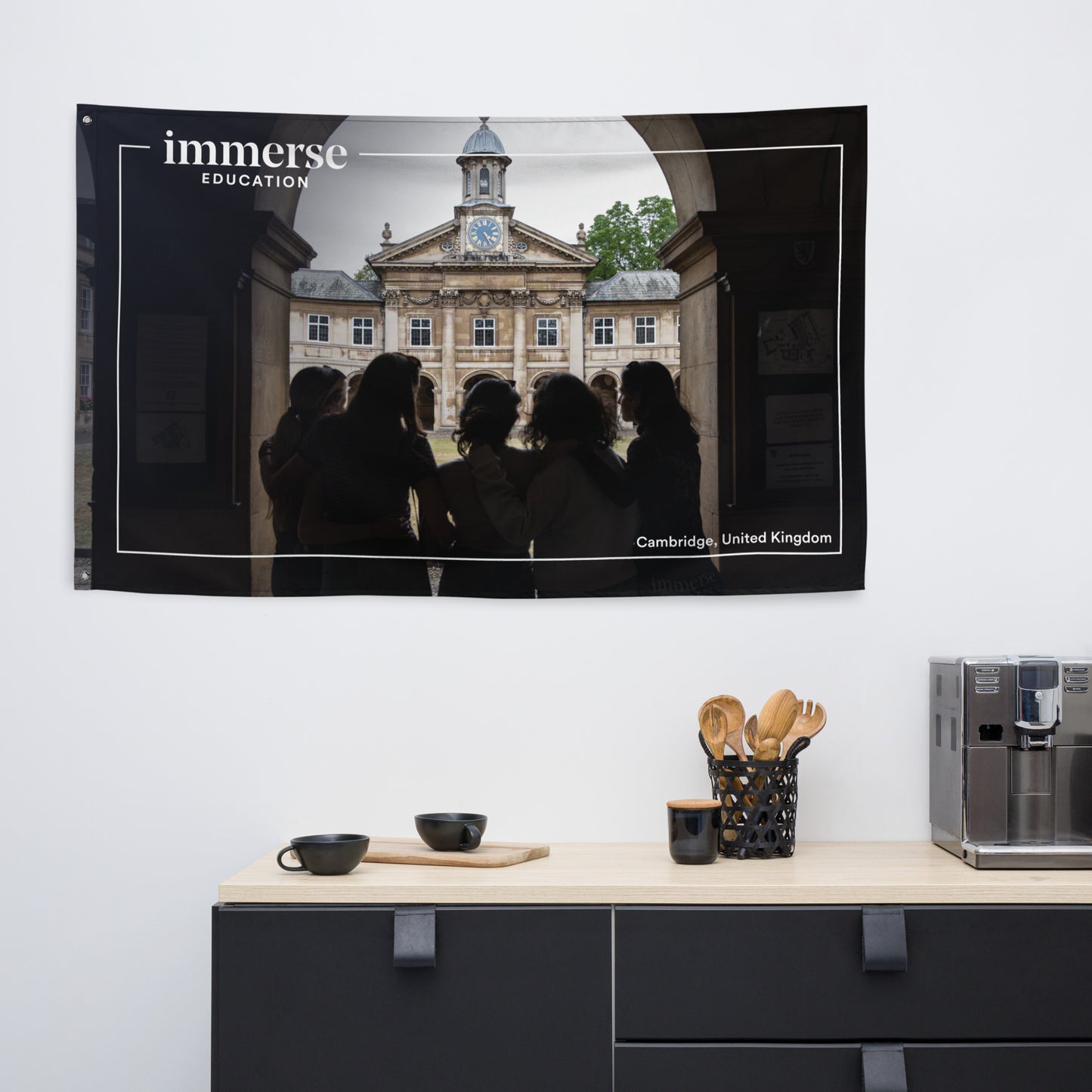Immerse Cambridge Landscape Flag